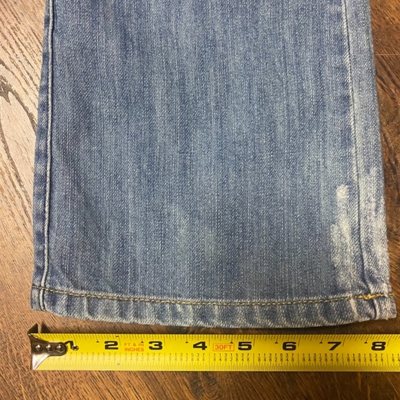 AX Armani Exchange Y2K Distressed Bootcut Jeans - Size 4S - Picture 12 of 13